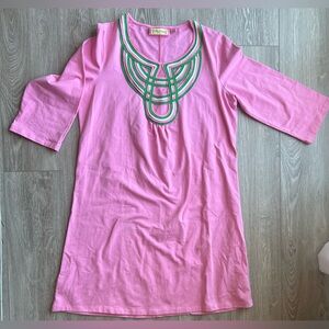 Lilly and Van Tunic Dress Beach Preppy size M